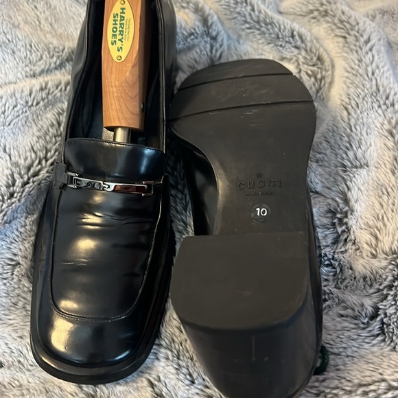 Gucci black high heels Silver horsebit detailing - Picture 5 of 8